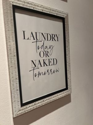 Laundry room:- click for photo gallery